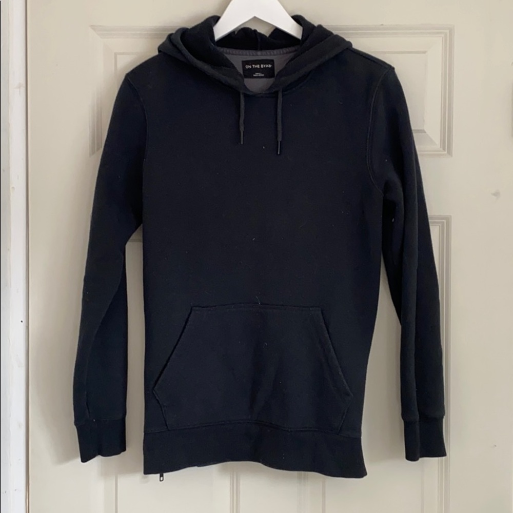 On the Byas hoodie